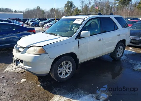 2004 Acura Mdx из США, поврежденный, VIN 2HNYD18824H535415